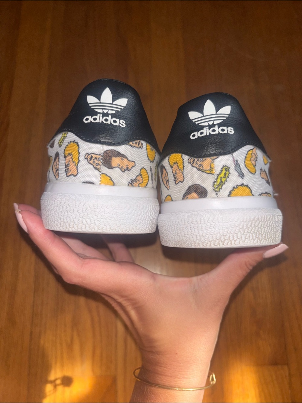 Beavis and Butthead x adidas 3MC Vulc 'Cloud White' - Men’s 11 -LIMITED EDITION - Picture 2 of 10